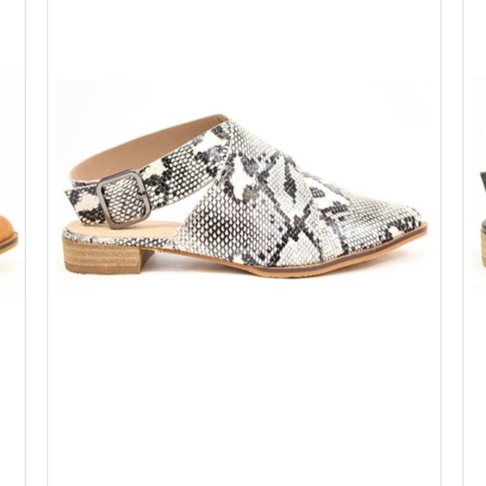 Snakeskin Loafers